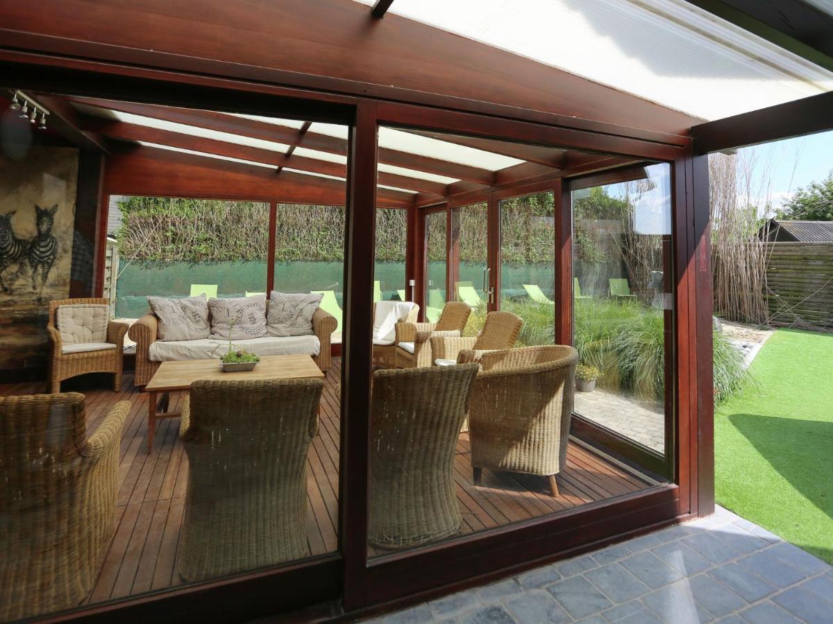 Splendid Villa In Middelkerke With Sauna Bubble Bath Bagian luar foto